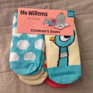 Mo Willems Socks (sz 12-24mo/ NWT)